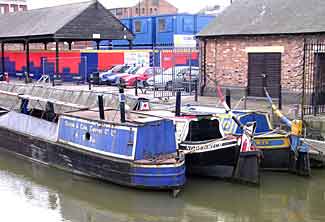 Narrow boats Oak, Northwich and Wye